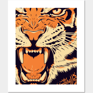 Bengal Tiger Posters and Art